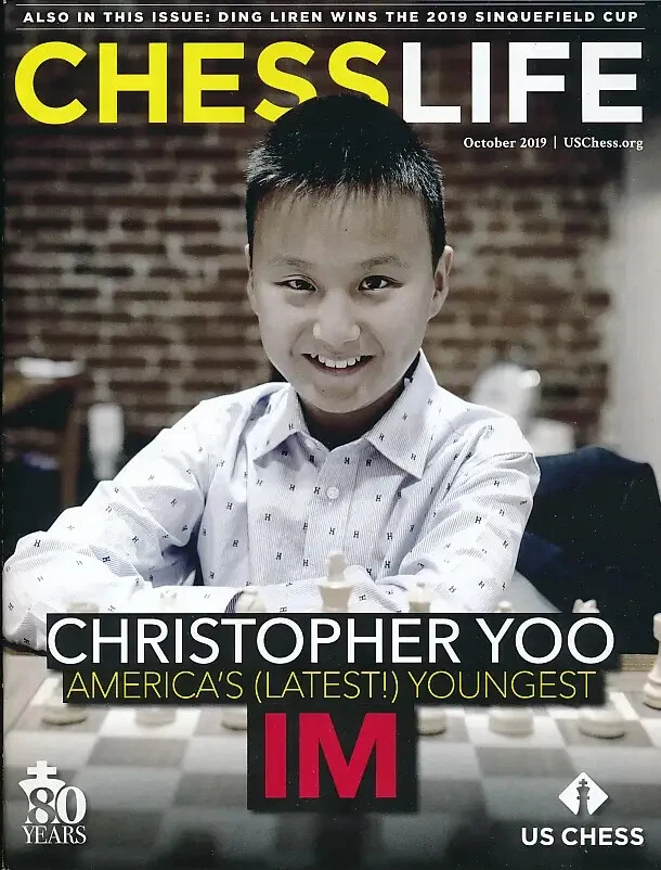 Chess Life Magazine - October 2019 Issue  (Chess Book) - Image 1 of 1