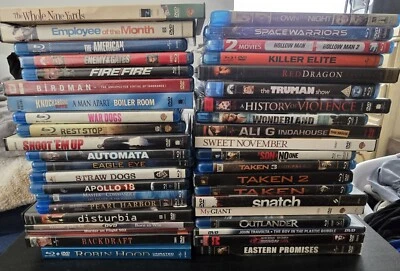 Movie DVD/bluray Lot - Image 1 of 2