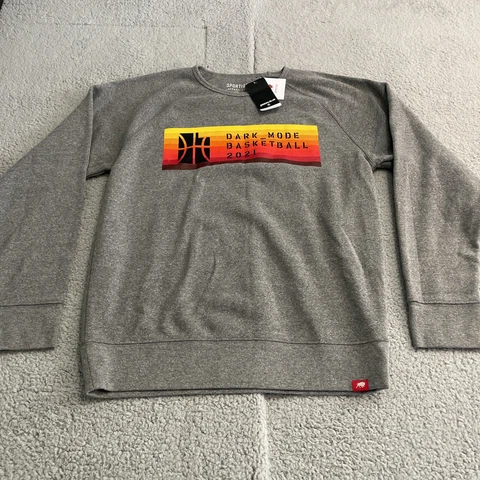 Sportiqe - Utah Jazz Dark Mode Sweatshirt - Men's Size Large - Gray Cover
