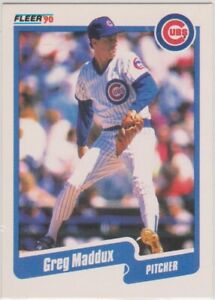 Greg Maddux base cards - Chicago Cubs - Atlanta Braves
