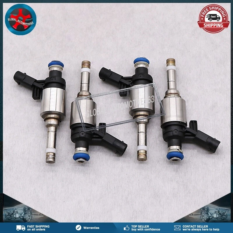 Juego de 4 inyectores de combustible para Volkswagen Beetle Jetta 2014-2017 1,8 L L L4 Foto 1 de 4