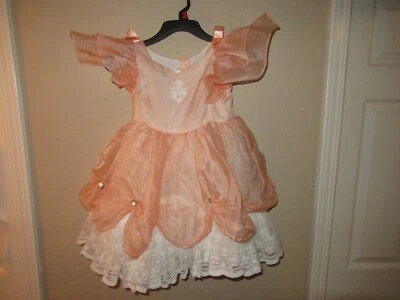 VESTIDO DE FIESTA VINTAGE PARA NIÑAS ~ NIÑA DE LAS FLORES DE BODA ~ ¡HERMOSO! LIDA talla 6 Foto 1 de 4