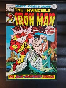 Iron Man #54 VF | 8.0 - 1st Moondragon, Heather Douglas, Madame MacEvil! - Picture 1 of 11