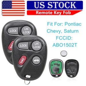 2 For 1996 1997 1998 1999 2000 2001 2002 Pontiac Firebird Keyless Remote Key Fob - Picture 1 of 8