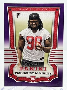 TAKKARIST MCKINLEY RC 2017 Panini Football #145 Rookie Sacrifice Parallel /199 - Picture 1 of 2