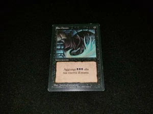 MTG 1x Revised black common MP Italian FBB Dark Ritual ships w/ tracking - Picture 1 of 2