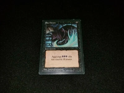 MTG 1x Revised black common MP Italian FBB Dark Ritual ships w/ tracking - Image 1 of 2