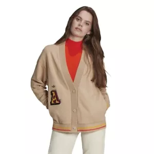 adidas Originals Womens Class Of 72 Cardigan - Magic Beige / UK 6 - Picture 1 of 5