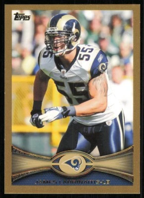 2012 Topps Gold #344 James Laurinaitis /2012 - Image 1 of 2