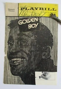 Sammy Davis Jr Signed GOLDEN BOY Playbill & Majestic Theatre Cast Page, 1965 - Picture 1 of 2