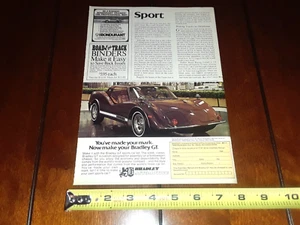 BRADLEY GT ORIGINAL 1977 AD - Imagen 1 de 10