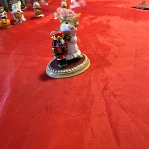Vintage Wee Forest Folk Mouse With The Nutcracker 1991 Donna Petersen - Picture 1 of 5