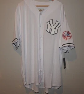 MLB New York Yankees White Baseball Jersey New Mens Big & Tall Sizes - Picture 1 of 3