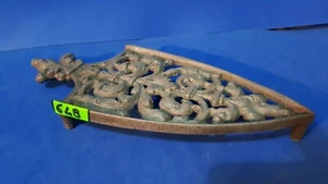 648-SOTTOPENTOLA TRE PIEDI IN GHISA, FERRO DA STIRO VINTAGE ANNI '60  - Foto 1 di 8