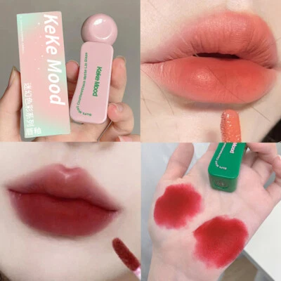 Women Lip Liquid Tint Lip Mud Makeup Matte Gloss Beauty Velvet Lip Lipstick - - Image 1 of 4