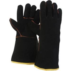 Briers Garden Leather Cotton Hand Crafted Gauntlet Gardening Gloves - Large - Picture 1 of 1
