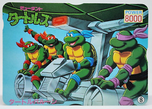 Teenage Mutant Ninja Turtles Card TCG 1994 TAKARA Japanese No.8 Rare F/S