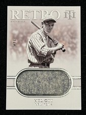 2020 Panini National Treasures Retro Materials 2/4 Mel Ott #RM-MO HOF MINT