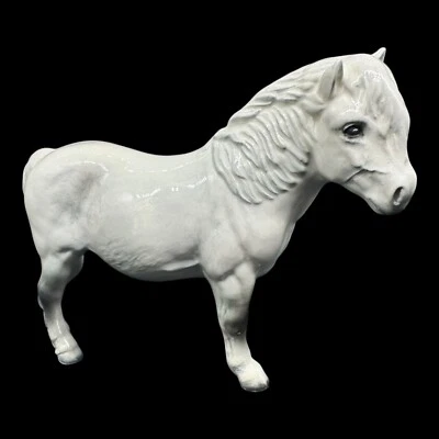 *BESWICK* VINTAGE HORSE MODEL 1033 GLOSS GREY SHETLAND PONY B - image 1 of 4