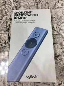 Logitech Spotlight 910-004654 Wireless Presentation Remote Control With USB NIB - Photo 1/3