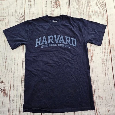 Harvard Business School Blue Short Sleeve Cotton T-Shirt Men's M - Image 1 of 4