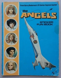 The Angels Sticker Fun Book 1960s WDL Gerry Anderson Rare GD/VG - Picture 1 of 8