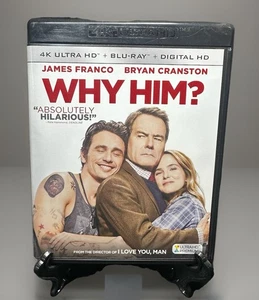 Why Him? [4K Ultra HD Disc Only] No Slip Cover, Disc- Like New - Picture 1 of 4