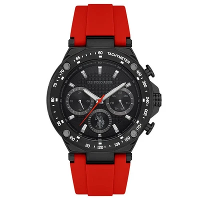 U.S. Polo Assn. USPA1076-08 Red Tone Men's Wristwatch - Image 1 of 3