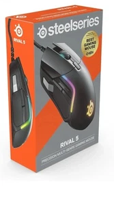 SteelSeries Rival 5 Gaming Maus mit PrismSync RGB Beleuchtung und 9 programmierbaren - Bild 1 von 8