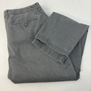 Tommy Bahama Borocay Pantalones Para Hombre 38 x 32 Gris Elastizado Chino Informal Frente Plano - Imagen 1 de 12