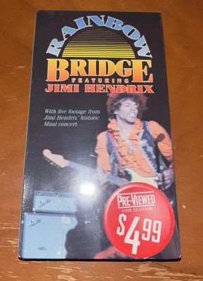 Rainbow Bridge Jimi Hendrix VHS Brand New Sealed - Image 1 of 4