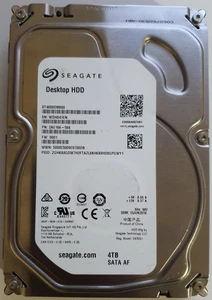 Seagate 4TB HDD ST4000DM000 Hard Drive - Afbeelding 1 van 4