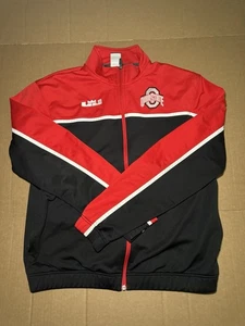 Nike Elite Ohio State Full Ziip Trainingsjacke Herren Large rot schwarz - Bild 1 von 4