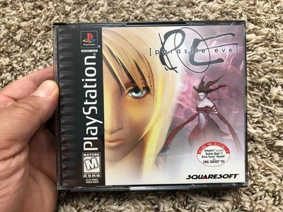 Parasite Eve (PlayStation 1, 1998) CIB w/ SquareSoft Demo Disc & Reg Card Tested - Image 1 of 4