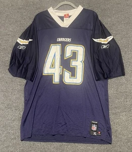 Vintage Reebok San Diego Chargers Darren Sproles #43 Navy Blue Jersey Size XL - Picture 1 of 12