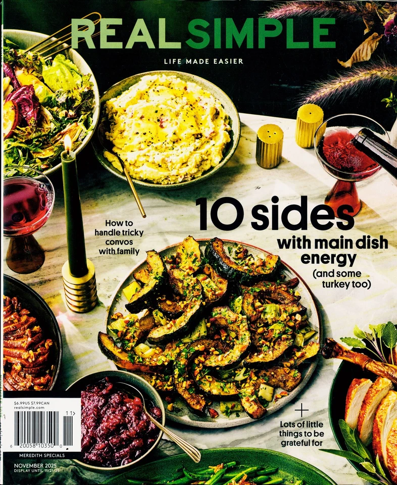 REAL SIMPLE MAGAZINE NOV 25 - Image 1 of 1