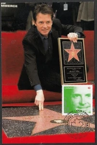 CANADA Sc #2553 - MICHAEL J. FOX, ACTOR & SOCIAL ACTIVIST, MAXICARD # 1 - Picture 1 of 1