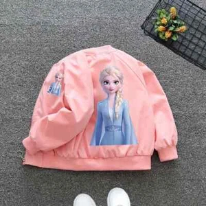 2025 Elsa Kinder Mädchen Baseball Uniform Elsa Prinzessin Top Jacke Windbreaker - Bild 1 von 18