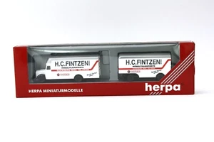 Herpa LKW Mercedes L311 Hängerzug Hauber H.C.Fintzen GmbH Glücks 1:87 H0 OVP NOS - Picture 1 of 1