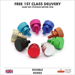 6-32 Tornillos de Pulgar Color Anodizado - Estuche de Computadora de Escritorio - Paquete de 4 - Imagen 1 de 7