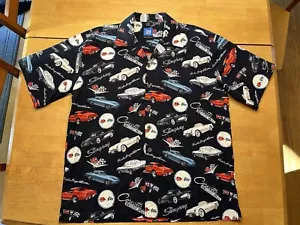 GM by David Carey Sting Ray Corvette Graphic Logo XL Shirt Unworn High Quality - Picture 1 of 8