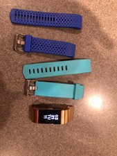 Fitbit Charge 2 Heart Rate Fitness Wristband Gold Small