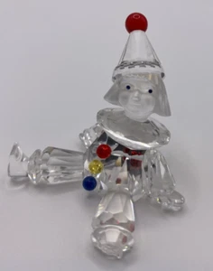 SWAROVSKI Crystal 1997 7550 Cheerful Times 217207 Puppet Clown Pierrot Jester - Picture 1 of 11