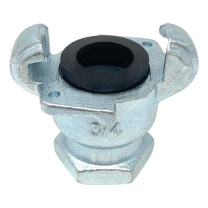 Universal Schnellkupplung - Hahnenfußverschraubung, 3/4", NPT-Innengewinde, Kanal... - Bild 1 von 1