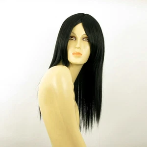 mid length wig for women black ref 1b VICTOIRE PERUK - Foto 1 di 8