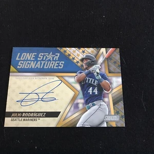 Julio Rodriguez 2024 Topps Stadium Club Lone Star Signatures Auto #15/25 #LSS-JR - Picture 1 of 2