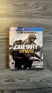 Call Of Duty WW2 Steel Book Pro Edition PS4 Play Station 4 - Picture 1 of 4