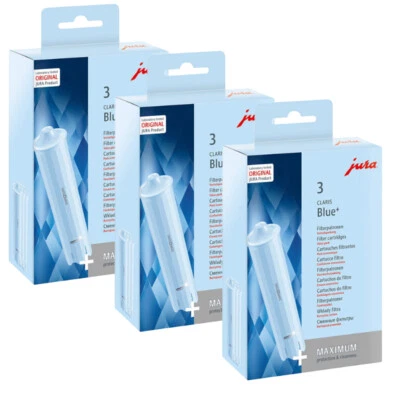 3 x JURA CLARIS BLUE+ 3er Set Filterpatronen