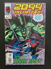 2099 UNLIMITED #1. SPIDER-MAN. Marvel Modern Age Comics. HULK. Free Shipping