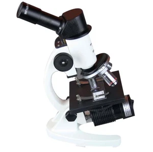 40-1000x Compound Student Microscope w Cordless LED. 50 Blank & 2 Prep Slides! - Picture 1 of 3
